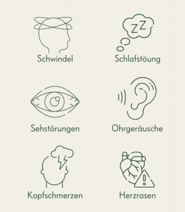 Symptome Illustration